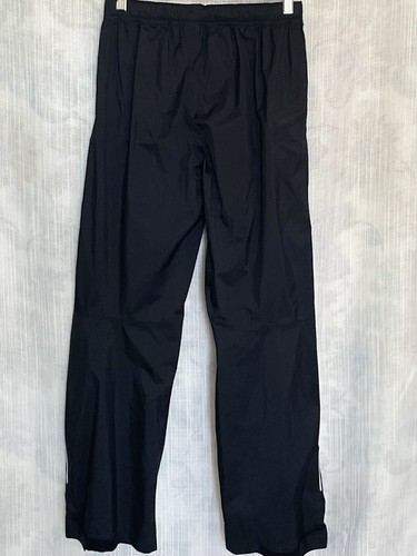 REI Co Op Boys Youth Size L 14-16 Wind Rain Pants Black Nylon Ankle Zip - Picture 3 of 12