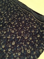 G.H. Bass Co Infinity Women's Flowered Stripe Scarf /Polyester
