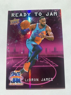 Lebron James Space Jam Upperdeck 2021 RJ-1 /299 | eBay
