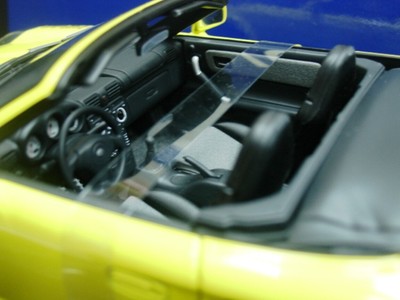 Toyota Mr2 Spyder Yellow Left Hand Drive by AUTOart 1 18 for
