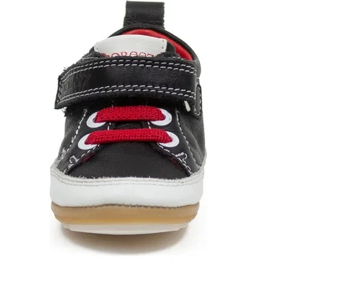 NUEVO EN CAJA Tallas 3 4 6 ROBEEZ Zapatos MISTAN Cuero Botines Negro S Foto 2 de 4