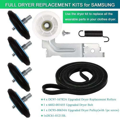 DV45H7000EW A2 DV42H5000EW A3 Ersatzteil für Samsung Trockner Roller Repl... - Bild 5 von 10