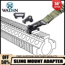 Tactical Straps button Gun Rifle Sling Mount Adapter Weaver Rail 20mm Picatinny