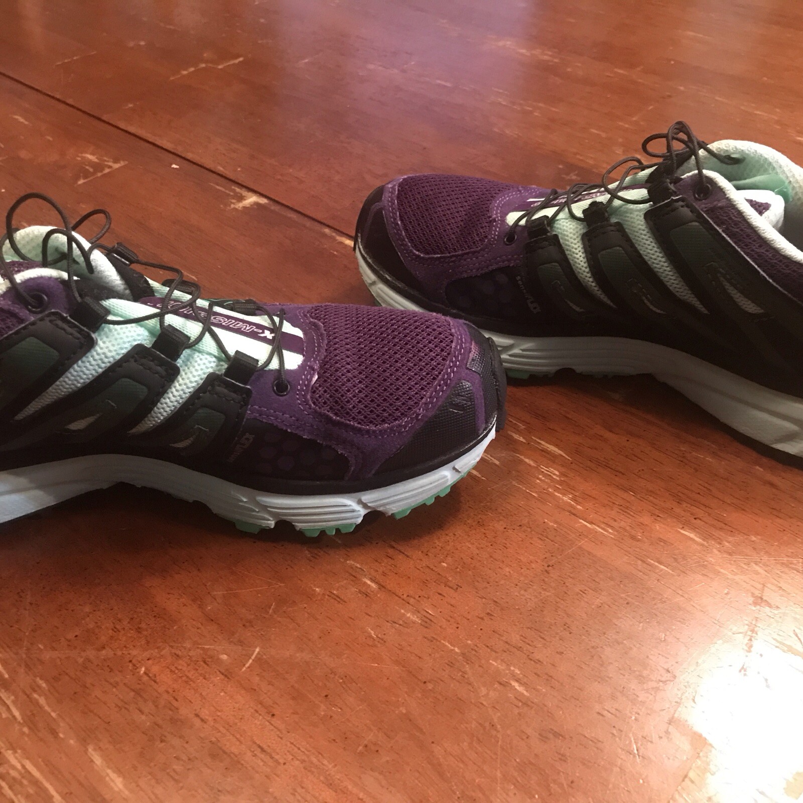 SALOMON MISSION 3 SNEAKERS DA TRAIL DA DONNA TAGLIA 6 5 Verde acqua viola