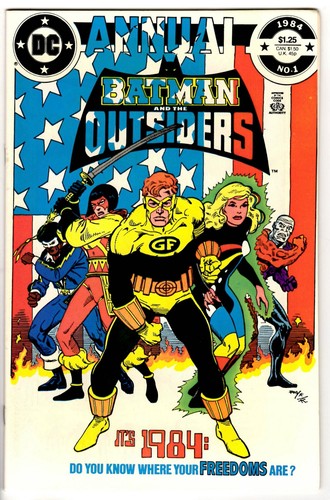 Batman and the Outsiders Annual #1 - Juli 1984 - High Grade Copper Age DC Comics