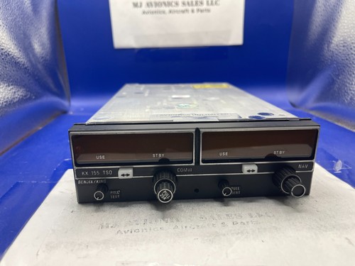 BENDIX/KING KX 155 P/N 069-1024-05 28 VDC WITH GLIDE/SLOPE WITH FAA FORM 8130-3