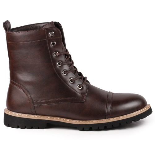 Metrocharm MC312 Men's Lace Up Cap Toe Fashion Casual Oxford Boot - Picture 9 of 13