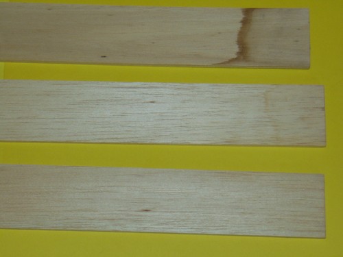 3" X 36" Sheet Balsa Wood Variety Graded 4.3 - 7.8 Density Lot of 12 Sheets NOS - Picture 4 of 16