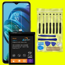 Large Power 4600mAh Grade A Battery Screwdriver Tool Set for TCL 30 XE 5G T767W