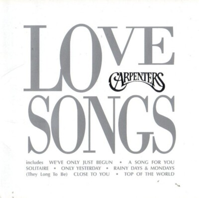 The Carpenters : Love Songs CD Acoustic Soft Rock South Africa version VGC LOOK!