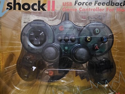 Macally IshockII USB Force Feedback Game Controller For Mac
