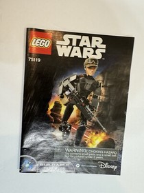 Lego 75119 Star Wars Jyn Erso AS PICTURED No Gun