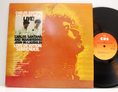 Carlos Santana & Buddy Miles   Live,  John McLaughlin   Love devotion     NM # S