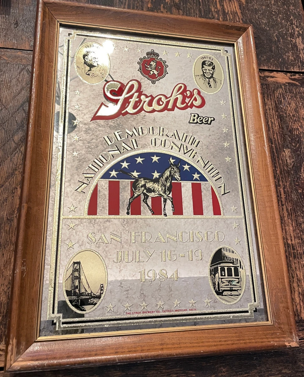 Strohs Beer Sign Mirror for sale | eBay