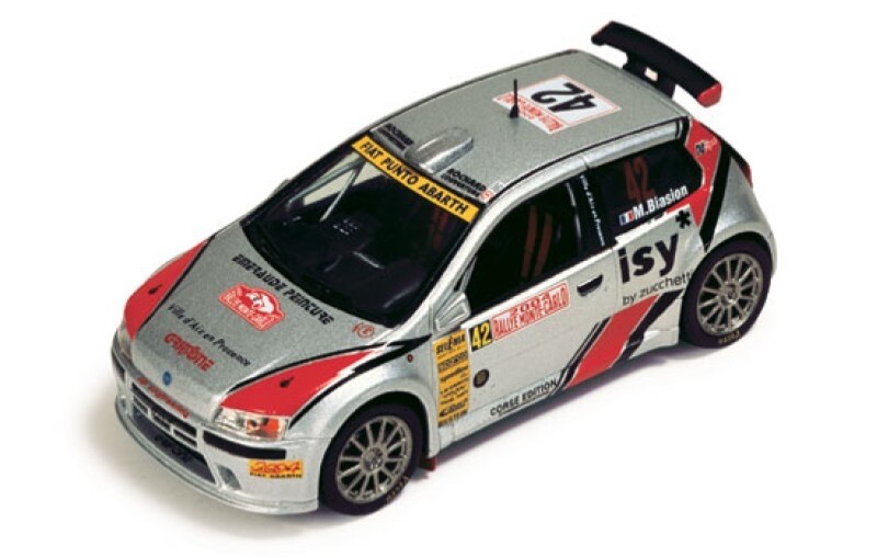 1/43 IXO RAM148 Fiat Punto 2004 Monte Carlo Rally #42 Biasion & Coquard BNMIB