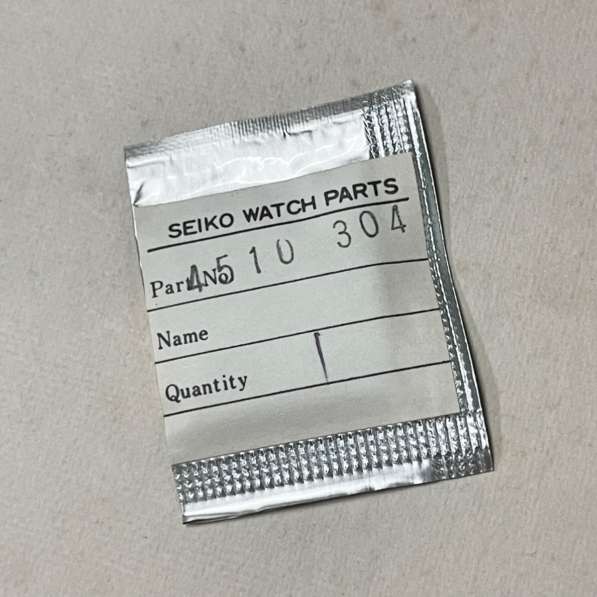 NOS Ricambi Originali Seiko 0138 Per Orologi Vintage - Set Pezzi Di Ricambio Giappone