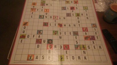Scrabble Crossword Game For Juniors, 1975 complete