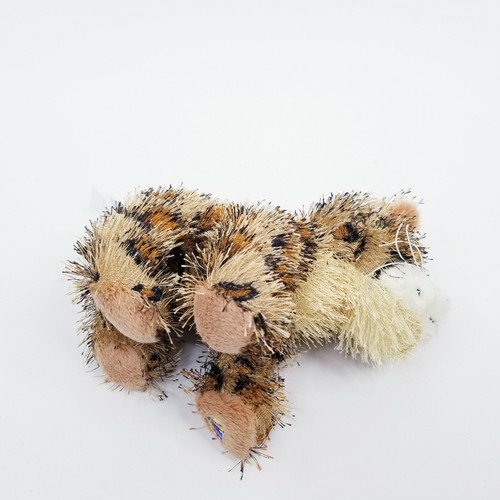 Ganz Webkinz Leopard Cat Plush Fuzzy Stuffed Animal Brown Spot HS031 No Code - Picture 8 of 10