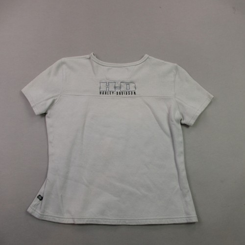 Harley Davidson Shirt Girls Medium Crew Neck Lightweight USA - Picture 6 of 9