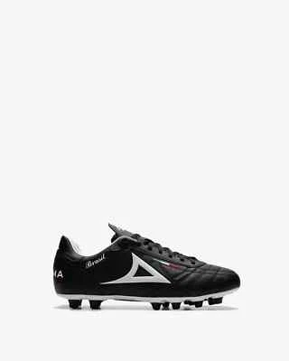 Pirma Soccer Cleats-Style 501-Black-White-Brasil Classic