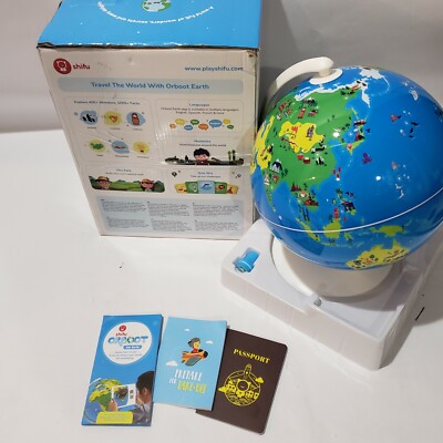 SHIFU ORBOOT PLANT EARTH GLOBE, EDUCATIONAL INTERACTIVE AR BASED GLOBE, AGES 6+