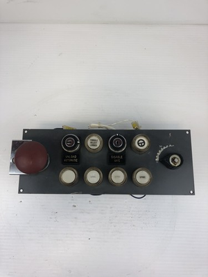 #ad #ad Indicator Push Button Light Up Panel With Allen Bradley and Rees Push Buttons $150.00