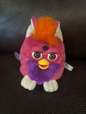 Vintage Furby Talking Buddies Hot Pink Purple Orange 1999 Tiger Original