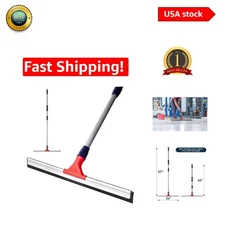 Large Heavy Duty 24" Squeegee with Ergonomic Handle for Multi-Surface Cleaning