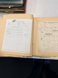 Original 1970s Music Scrapbooks-Handwritten Lyrics, Studio Notes, Contracts, Etc