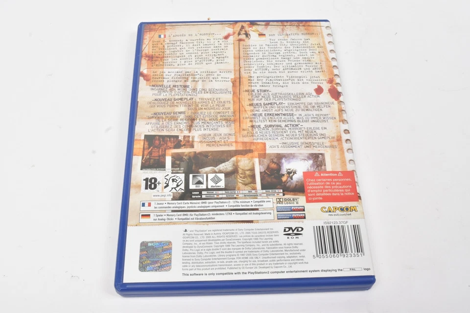Capcom Resident Evil 4 - PlayStation 2 - PS2 Spiel - Guter Zustand - Bild 2 von 3