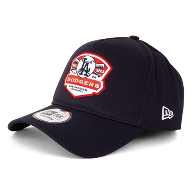 New Era MLB Patch Eframe Los Angeles Dodgers Snapback Cap navy 97470
