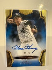 2024 Goose Gossage Auto Topps Five Star Blue 02/25