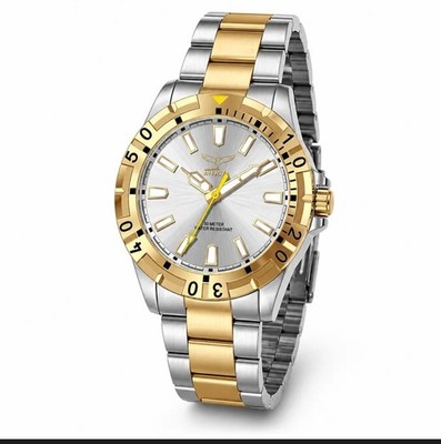 Invicta Specialty I by Invicta Watch - 42mm, Gold, Steel w/ Gold Dial