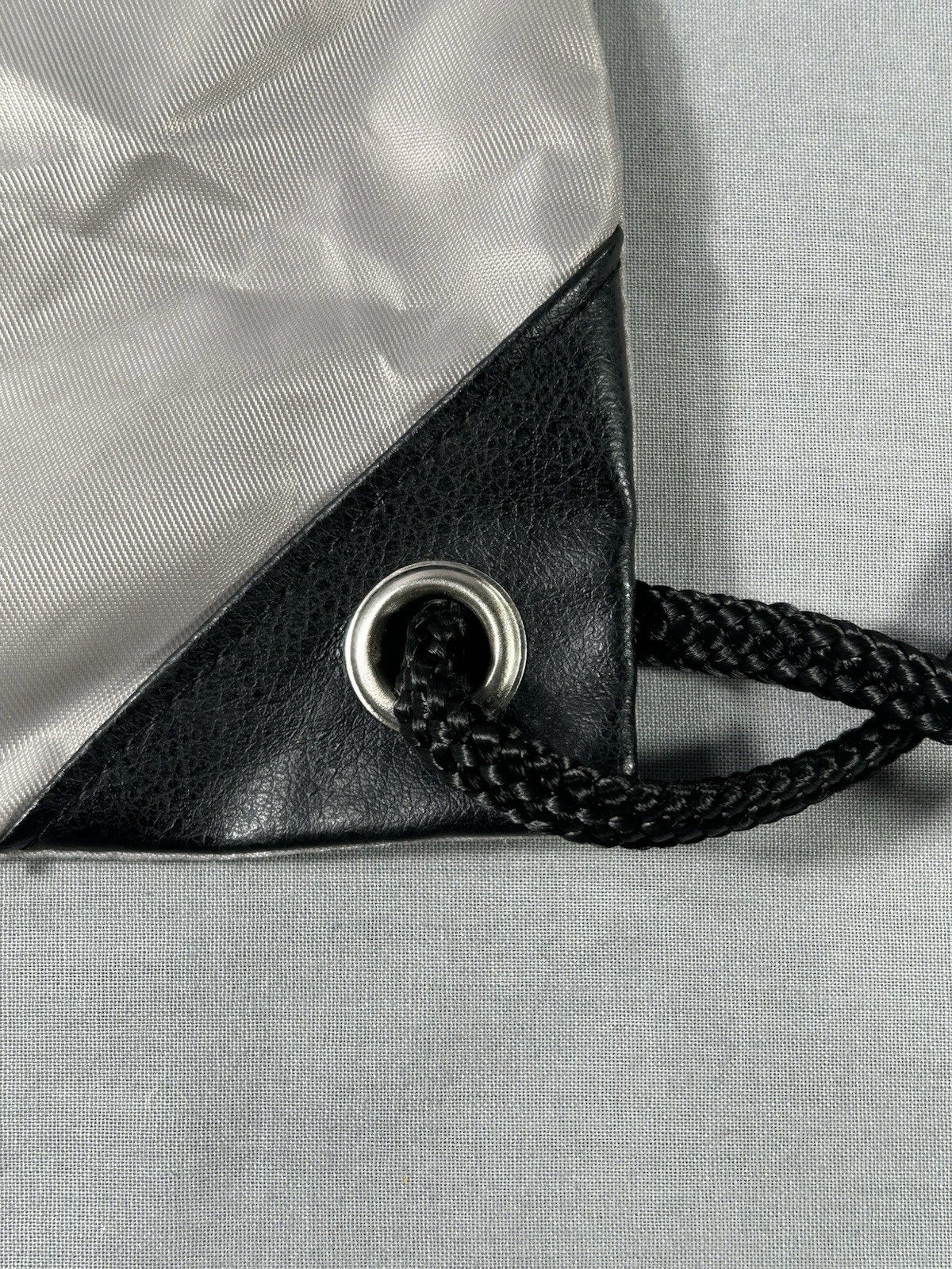 Hunter Drawstring Grey Backpack - image 4