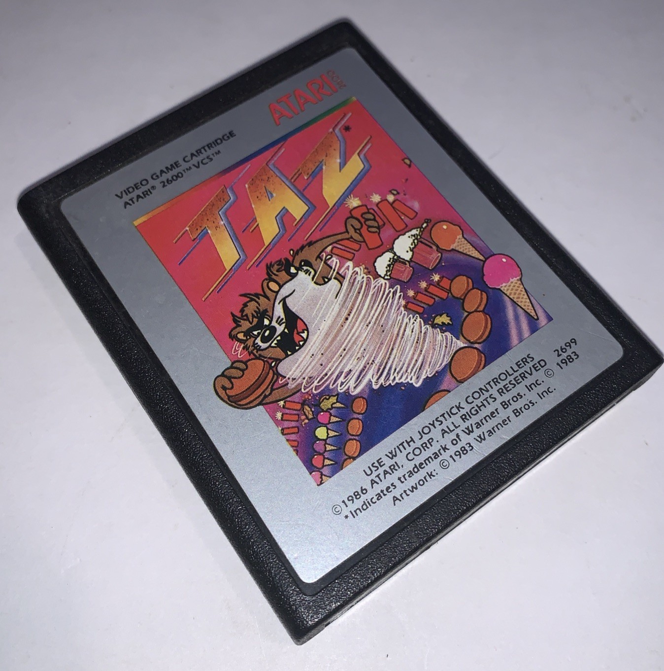 Taz (Atari 2600, 1983) Tested