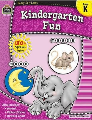 Ready-Set-Learn: Kindergarten Fun Paperback Teacher Created Resou