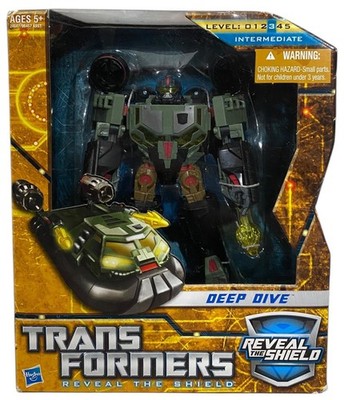 Transformers Reveal the Shield Deep Dive Voyager Class Action Figure NEW 2010