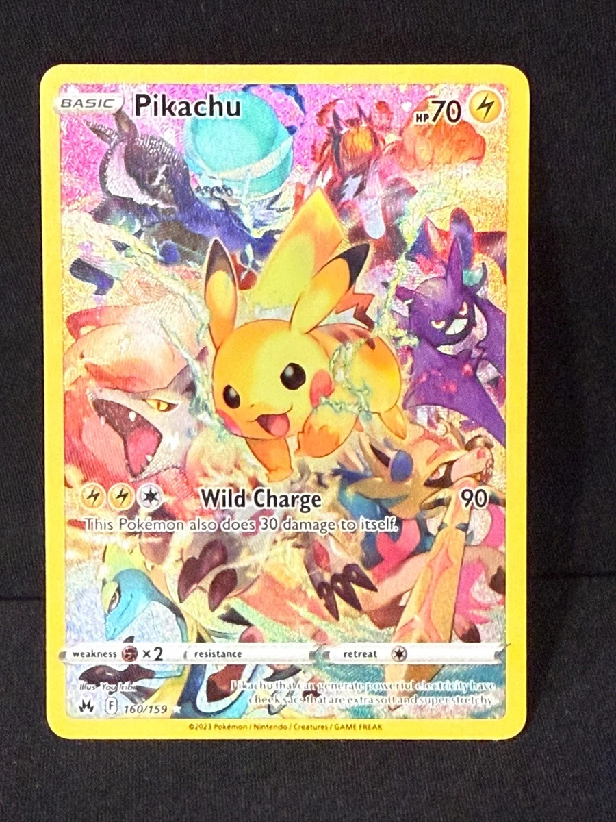 Lightning Pikachu Pokémon TCG Secret Rare Individual Collectible