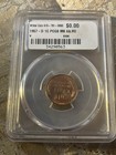 1957-D Lincoln Wheat Cent 1C Bronze ICG MS64 RD Certified Coin — photo 2