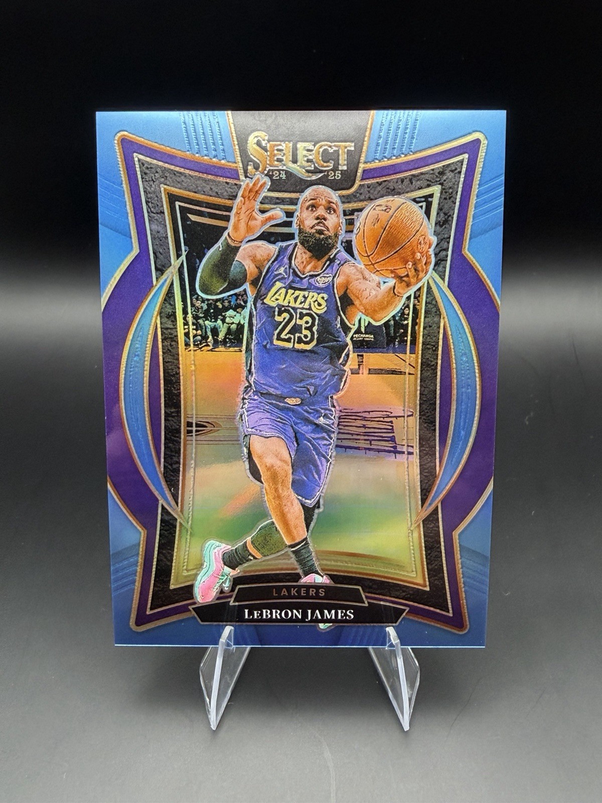 2024-25 Panini Select /299 Light Blue Prizm LeBron James #54 SP Holo 🔥