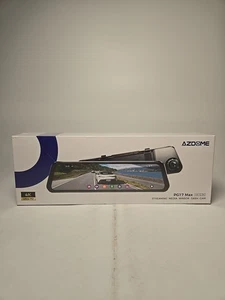 AZDOME PG17 Max 12" Mirror Dash Cam 4K+2.5K Front & Rear Camera
