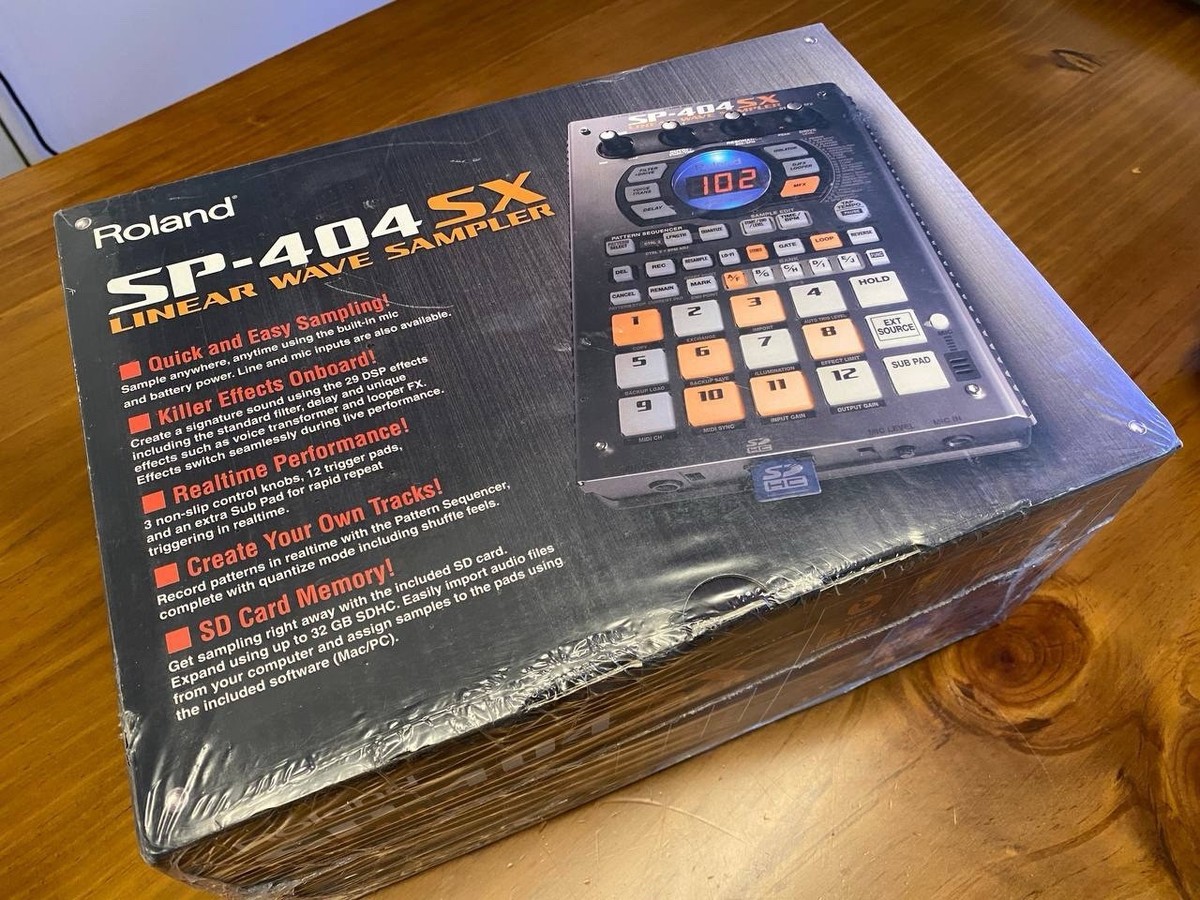 Roland SP-404SX Compact Linear Wave Sampler for sale online Roland SP-404SX Compact Linear Wave Sampler for sale online