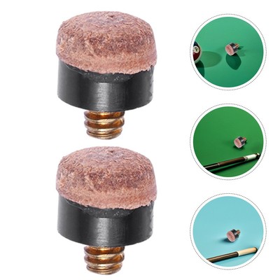  25 Pcs Replacement Cue Tips Snooker Pool Billards Screw Stick Billiard Cues