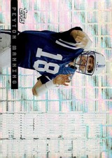 2001 Topps #HM8 Peyton Manning Hobby Masters