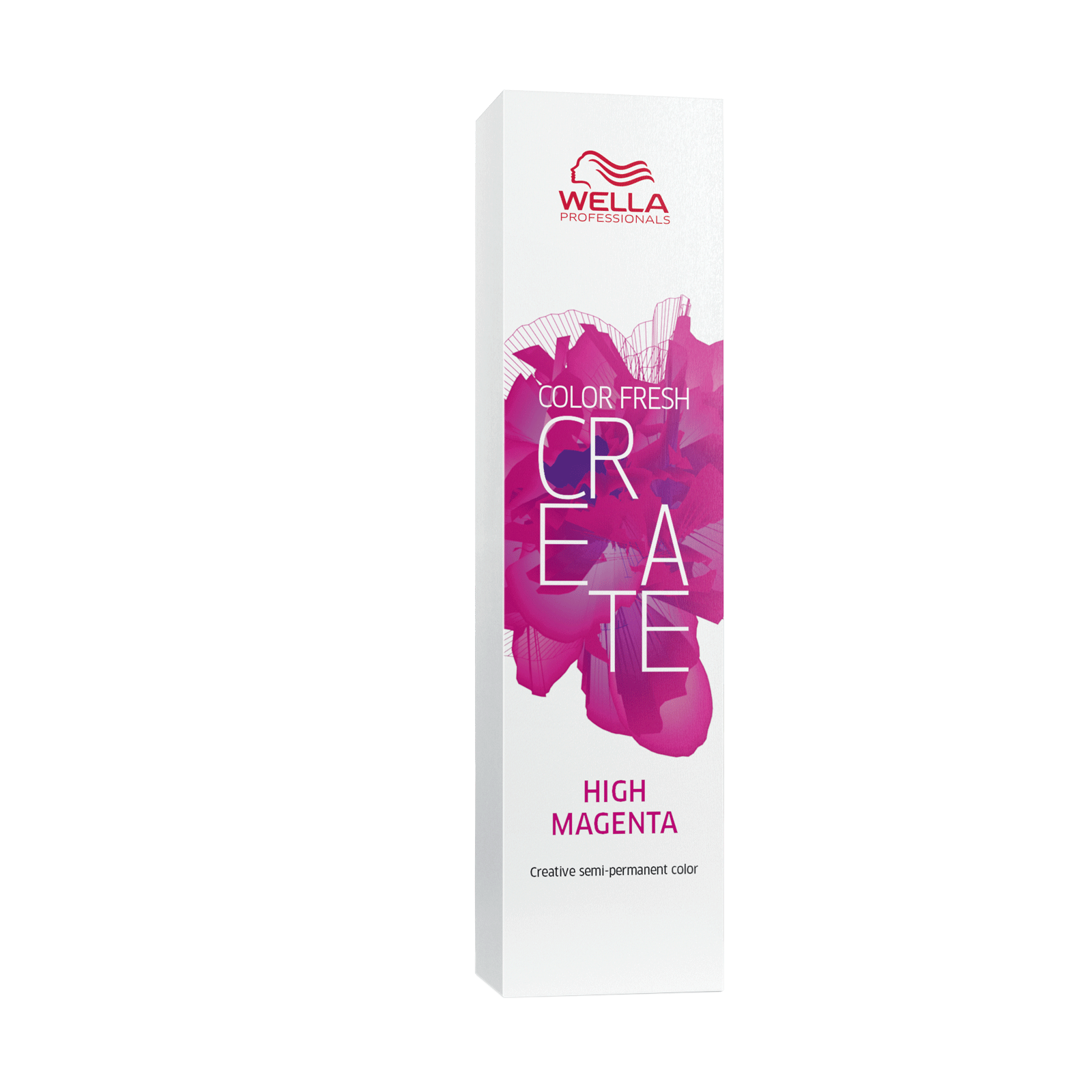 Wella Professionals Color Fresh Create Semi-Permanent Hair Dye Shade High Magenta 60 Ml - Image 2