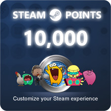 10000 STEAM POINTS Steam Points Shop Currency Get Points Shop XP