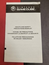 Gamecube Health  Safety Precautions Booklet C/pm- Dol-usa-3