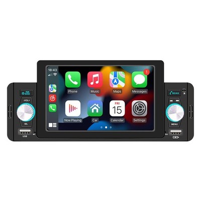 Car Radio MirrorLink Android Auto Player 5 inch   Carplay MP5 MP4 BT FM #jd