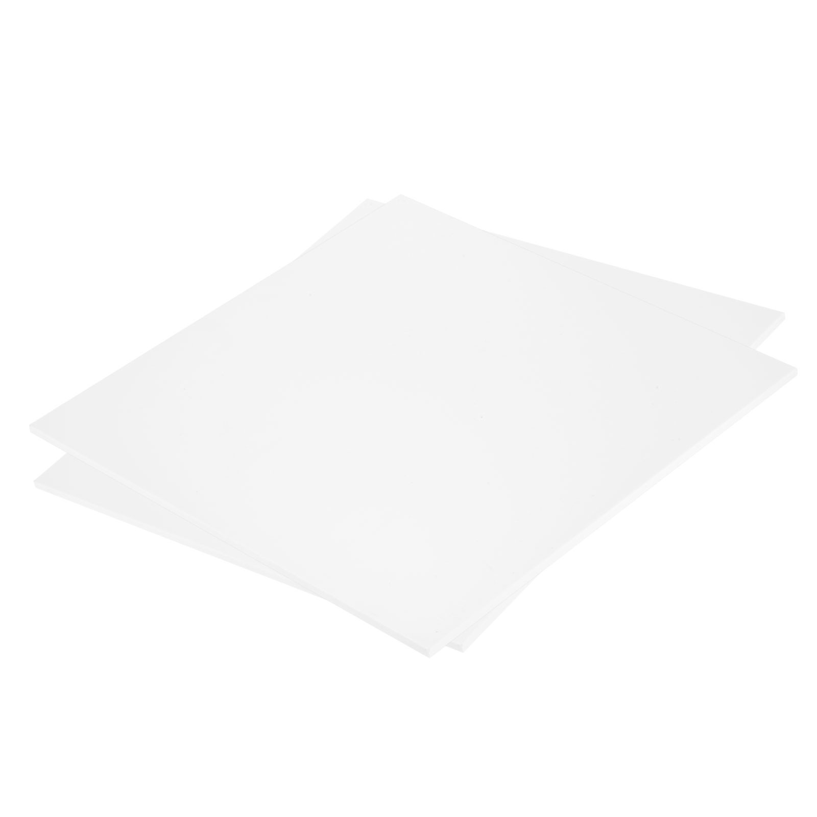 ABS Plastic Sheet 10 " x 10 " x 0.16 " ABS Styrene Sheets White 2 Pcs