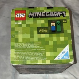 LEGO Minecraft Micro World 21102 Complete Set 480 Pieces Steve Creeper